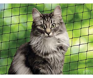 Nobby Cat Safety Net, 2 x 3 m, Black
