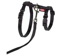 Nobby Cat Set XL Black Dish With Leash For Large Cats 13Mm