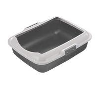 Nobby Cat Toilet Bowl Gray 50X40X16 Cm With Edge For Indoor Cats