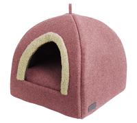 Nobby Cave Linou Berry For Dogs 38X38X38 Cm With Reversible Cushion & Anti-Slip