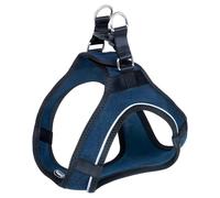 Nobby Cayo Navy Dog Harness, Breathable Microfiber, Adjustable