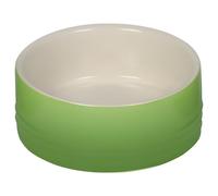 Nobby Ceramic Bowl Gradient Green Cream For Dogs Cats Feeding Trough