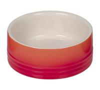Nobby Ceramic Bowl Gradient Orange For Dogs Cats Feeding Trough Feeding Dish