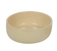 Nobby Ceramic Bowl Kaunis Cream/Cream Diameter 24.0 x 8.0 cm 2.40 L Pack of 1