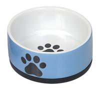 Nobby Ceramic Bowl Paw Blue For Dogs And Cats Feeding Bowl