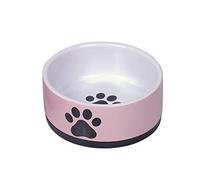 Nobby Ceramic Bowl Paw Pink Diameter 14 x 6.5 cm 0.4 L Pack of 1