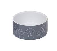 Nobby Ceramic Dog Bowl Diameter 15 x 6 cm 0.55 L White