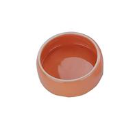 Nobby Ceramic Feeding Trough, 250 ml, Orange