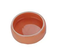 Nobby Ceramic Feeding Trough, 500 ml, Orange