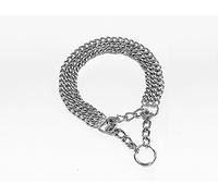 Nobby Chains Choker Three Rows Chrome, 40 cm/ 2.0 mm