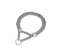 Nobby Chains Choker, Two Rows, 55 cm/ 2.5 mm, Chrome