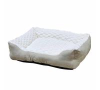 Nobby Classic Diamond Cream Square Comfort Bed L x W x H: 70 x 60 x 20 cm