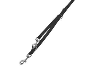 Nobby Classic Dogs Training Leash, 200 cm Length x 15 mm Width, Black