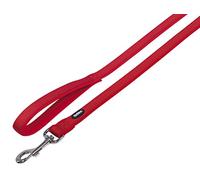 Nobby Classic Preno Dog Leash Red Nylon-Neoprene Soft And Durable
