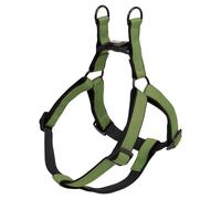 Nobby Classic Reflect Soft Dog Harness, Adjustable, Light Green/Black