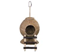 Nobby Coconut House With Ladder 31X11.5Cm For Birds - Activity Toy
