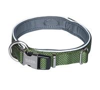 Nobby Collar "Classic Preno Royal" 80631-79, olive green, M-L (neck circumference 45-55 cm)