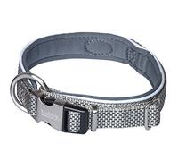 Nobby Collar "Classic Preno Royal" 80632-42, gray, L-XL (neck 54-65 cm)
