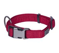 Nobby Collar Linen Deluxe Red, Continuously Adjustable, Dog Accessories