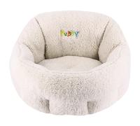 Nobby Comfort Bed Oval Puppy Ivory 50X45Cm For Dogs Puppies Cozy