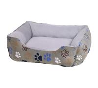 Nobby Comfort Bed Square Lissi Light Gray For Dogs, Washable, Non-Slip, Soft