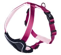 Nobby Comfort Harness Classic Preno For Bulldog Pug, Raspberry/Pink