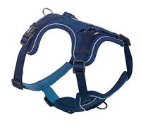 Nobby Comfort Harness Mailo Blue XL Chest 50-70 cm Belly 82-100 cm W 25 mm Pack of 1