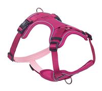 Nobby Comfort Harness Mailo Raspberry, L: Chest: 42-60 cm, Belly: 65-85 cm, W: 25 mm, Pack of 1