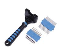 Nobby Comfort Line 4In1 Dog Comb With Detangling Brush & Flea Comb