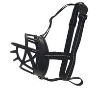 Nobby Comfort Muzzle For Dogs Black, Lightweight & Durable, With Reflector