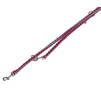 Nobby Corda Lead Length 200 cm Width 15 mm / 20 mm Red/Grey