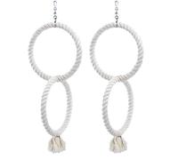 Nobby Cotton Climbing 2 Large Rings for Parrot, 50 cm Overall Dia (Pack of 2)