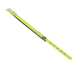 Nobby Cover Dog Collar, 50-60 cm/25 mm, Neon Yellow