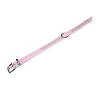 Nobby Crystal Double Row Collar, 47 cm, Pink/ White