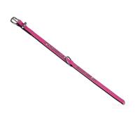 Nobby Crystal Collar Fuchsia/Black 2-Row For Dog With Swarovski Crystals