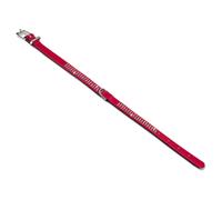 Nobby Crystal Collar Red/Black, Double Row, Faux Leather, Dog Accessories