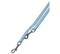 Nobby Crystal Training Lead, 12 mm / 200 cm, Light Blue/ White