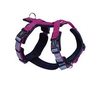 Nobby Daily Walk Comfort Harness, Raspberry, S-M: Chest: 32-36 cm, Belly: 48-65 cm, Pack of 1
