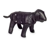 Nobby Danika Dog Coat - Black with Silver Dots - 44cm