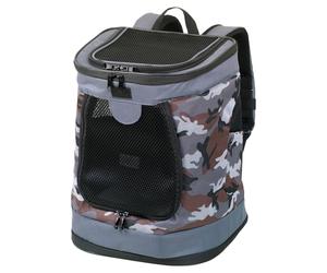 Nobby Dog Backpack Plate Camouflage Gray 34X30X43Cm Trekking Accessories