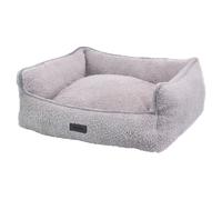 Nobby Dog Bed Cloudy Gray With Pillow, Washable, Anti-Slip For Dogs