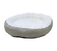 Nobby Dog Bed Donut Diamond Cream Cozy Soft Non-Slip For Dogs