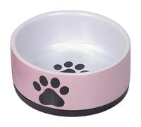 Nobby Dog Ceramic Bowl Paw Pink, Various Sizes, NEW