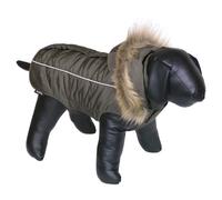 Nobby Dog Coat Arctic Olive Water-Repellent With Fleece Lining, Removable