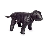 Nobby Dog Coat Danika with Dots, 32 cm, Silver/Black