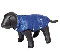 Nobby Dog Coat Danika with Dots, 40 cm, Silver/Blue