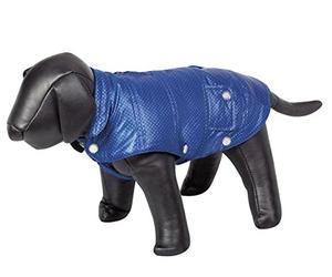 Nobby Dog Coat Danika with Dots, 40 cm, Silver/Blue