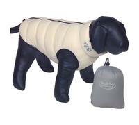 Nobby Dog Coat Light Beige-Grey Reversible Coat For Dogs, Washable, Lightweight