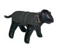 Nobby Dog Coat Sela Dark Green For Dogs With Reflective Stripes, Waterproof