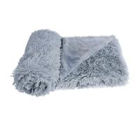 Nobby Dog Fleece Plaid Tesla Light Grey Cuddly Blanket for Bakongo Guard Comfort